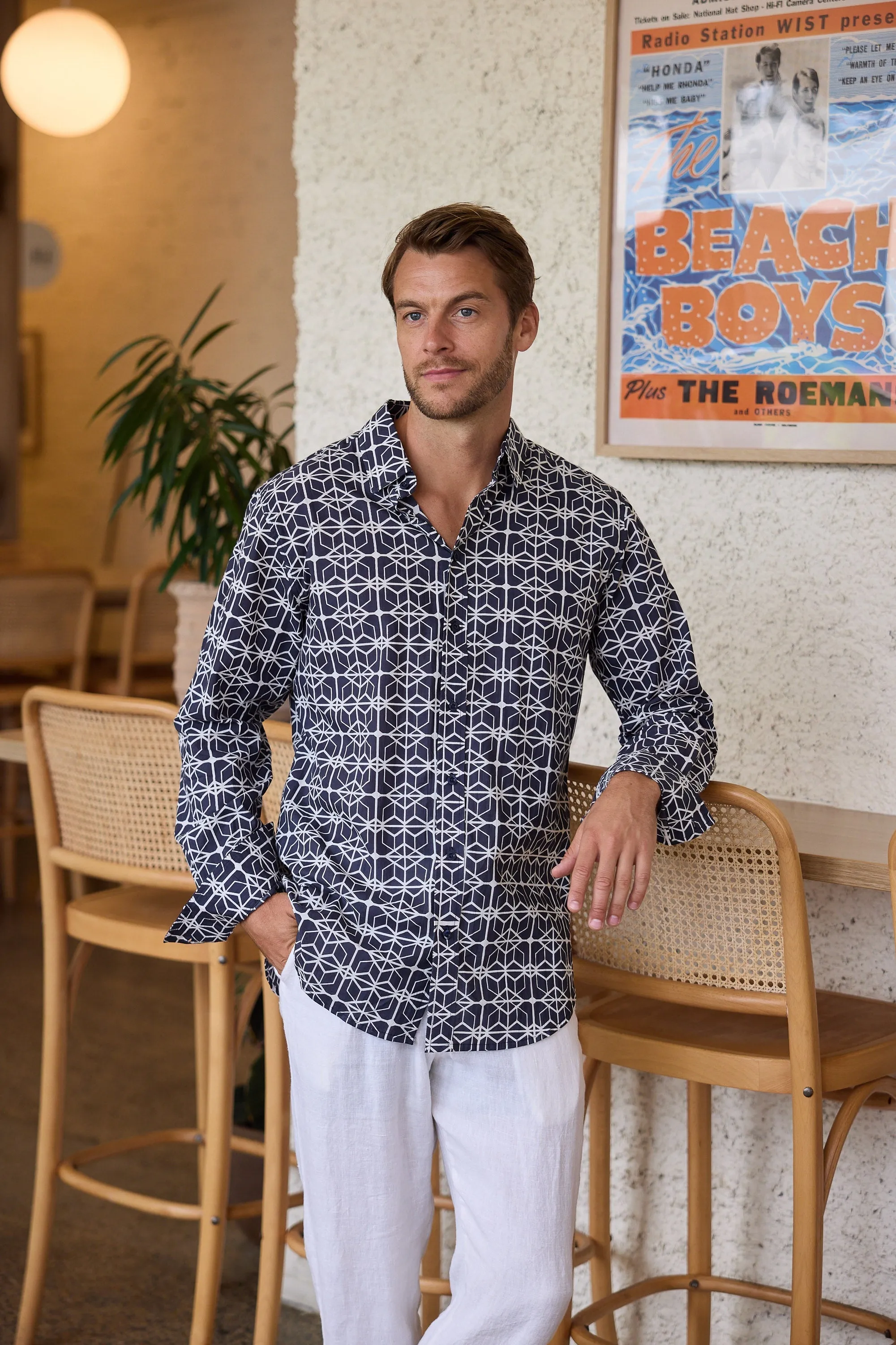 Oxford Shirt - Bowline Print