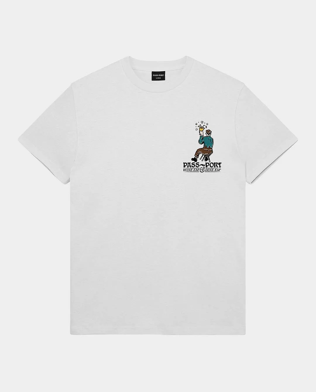 Passport - Dine Em’ T-Shirt - White