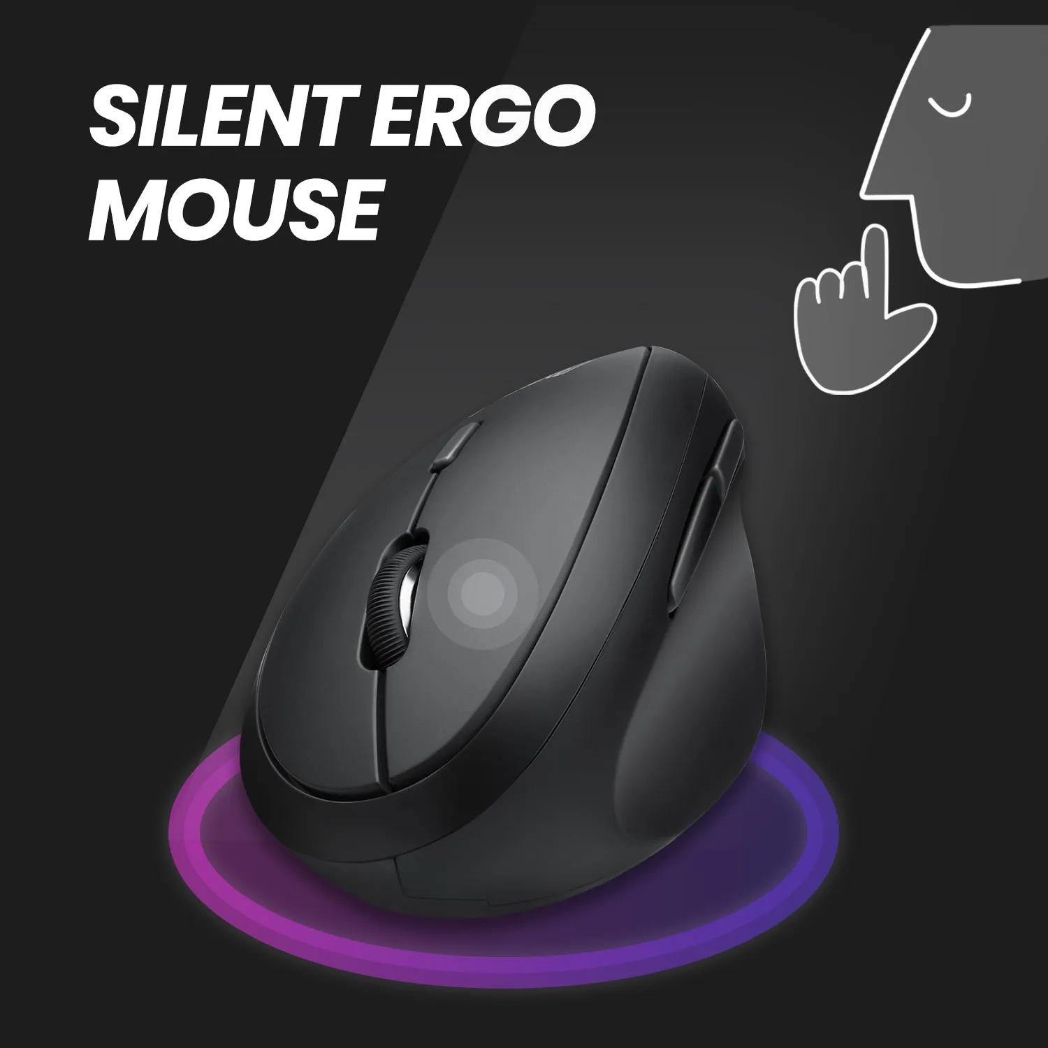 Perixx PERIDUO-606 A Wireless and Compact Ergo Keyboard and Mouse Set