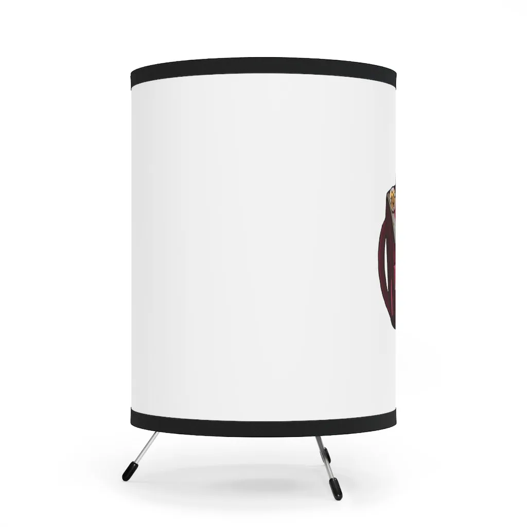 Pink Bag Tripod Lamp with High-Res Printed Shade, US\CA plug