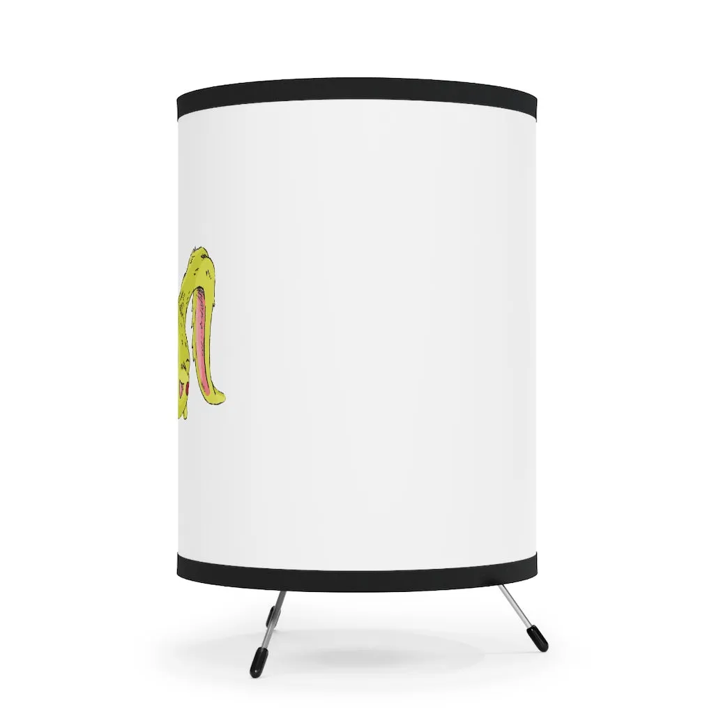 Pon-Pon Tripod Lamp with High-Res Printed Shade, US/CA plug