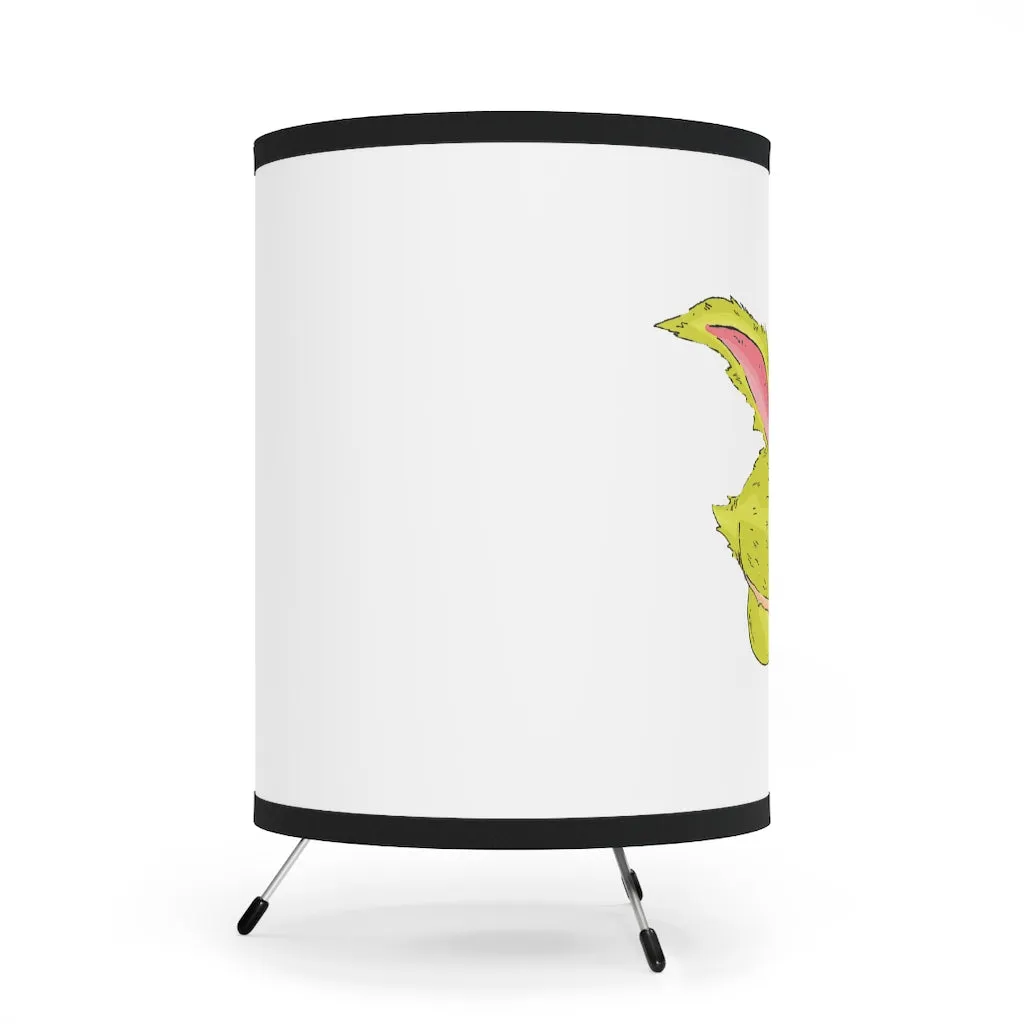 Pon-Pon Tripod Lamp with High-Res Printed Shade, US/CA plug