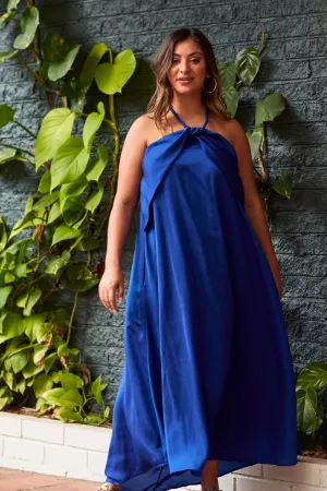 Portofino Halter Maxi - Lago