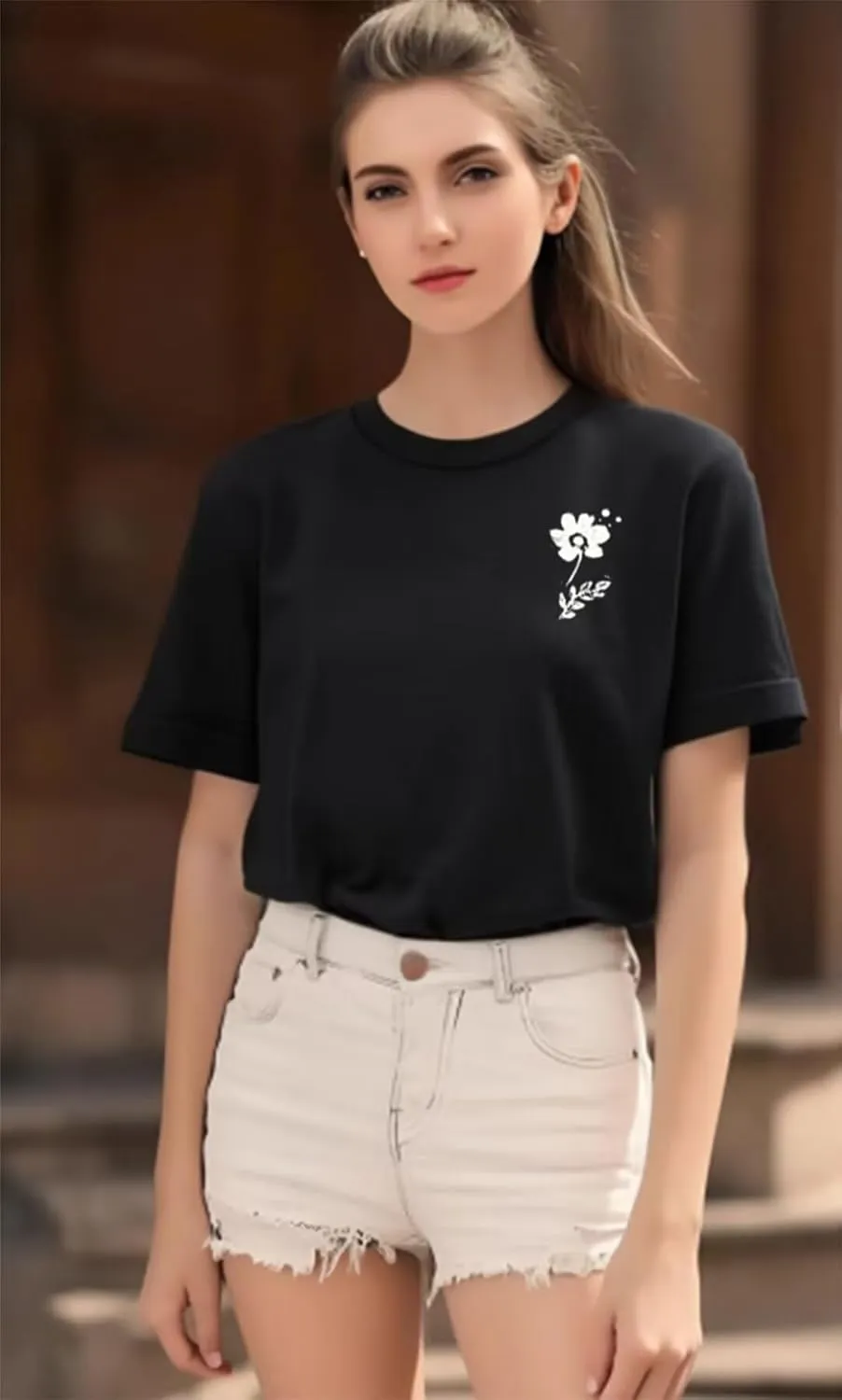 Retro Christian Jesus Faith T Shirts for Women Cross Pray Floral Printed Short Sleeve Inspirational Bible Verse Tee Tops