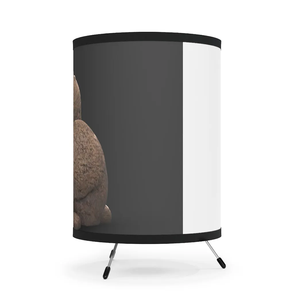 Rocks Tripod Lamp with High-Res Printed Shade, US/CA plug