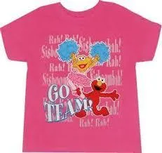 Sesame Street Go Team Elmo Zoe Toddler T-Shirt