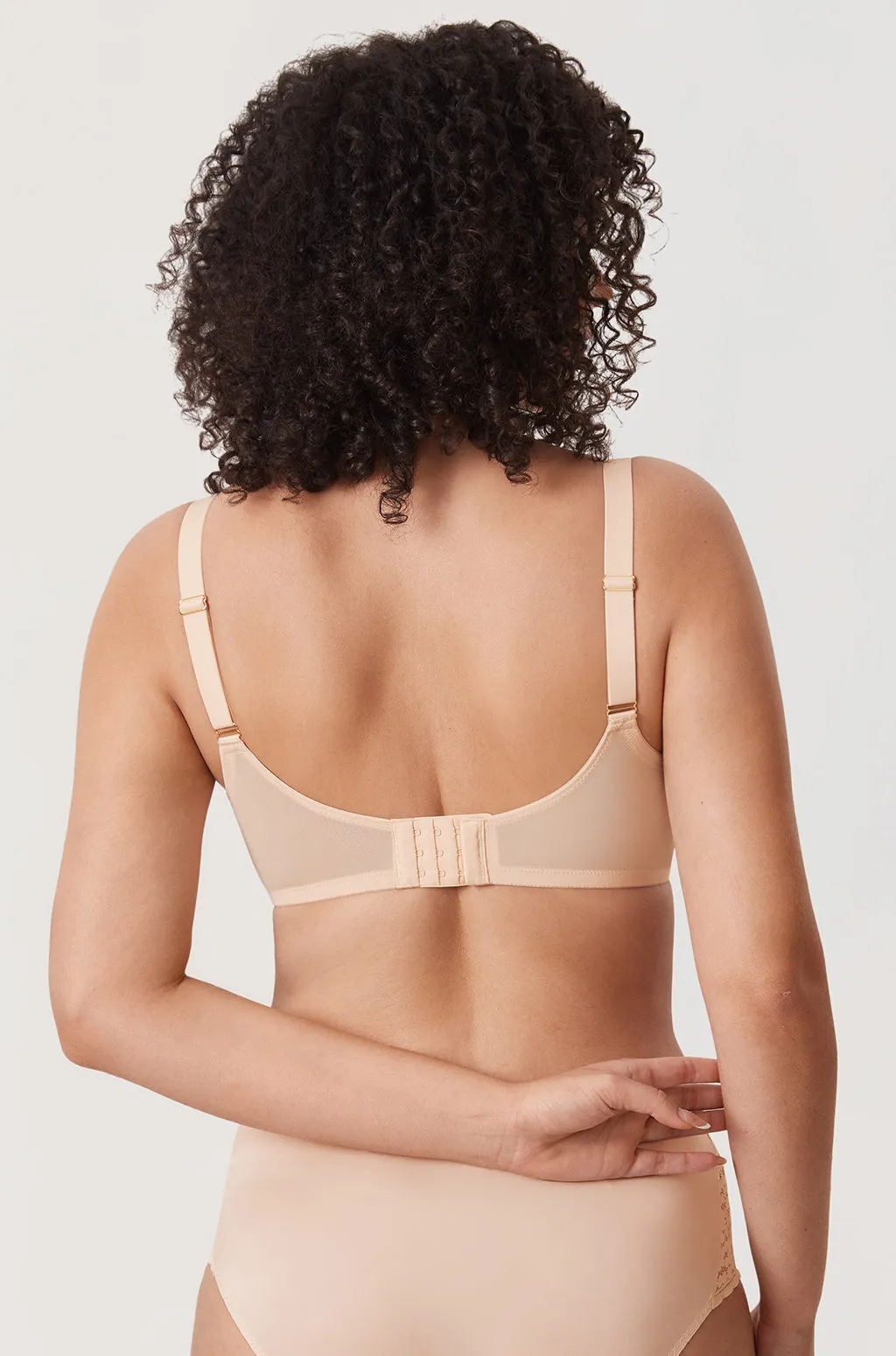 Sheer Mesh Full Coverage Bra