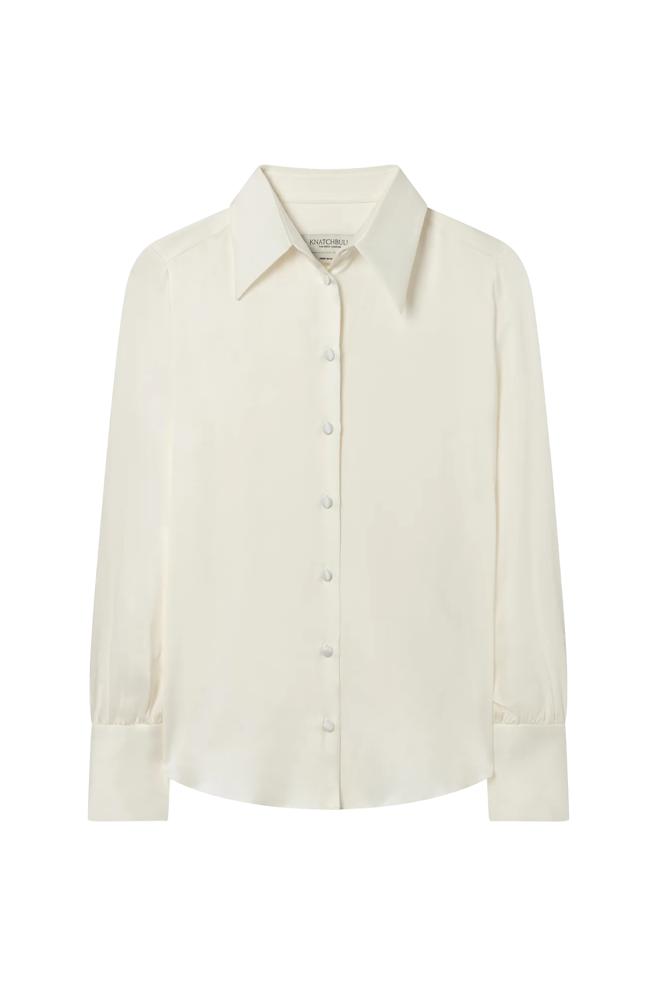 Silk Blouse in Sandwashed Silk Satin
