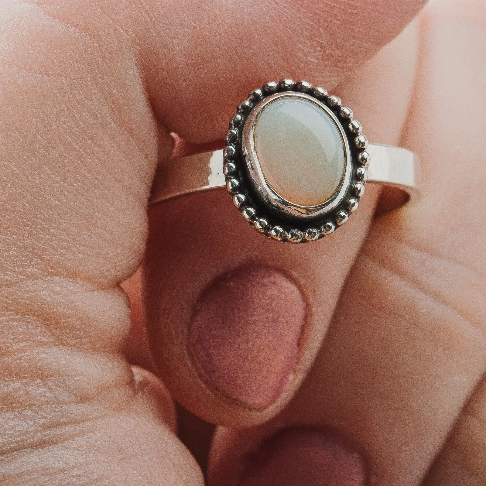 Size 10.25 Opal Ring