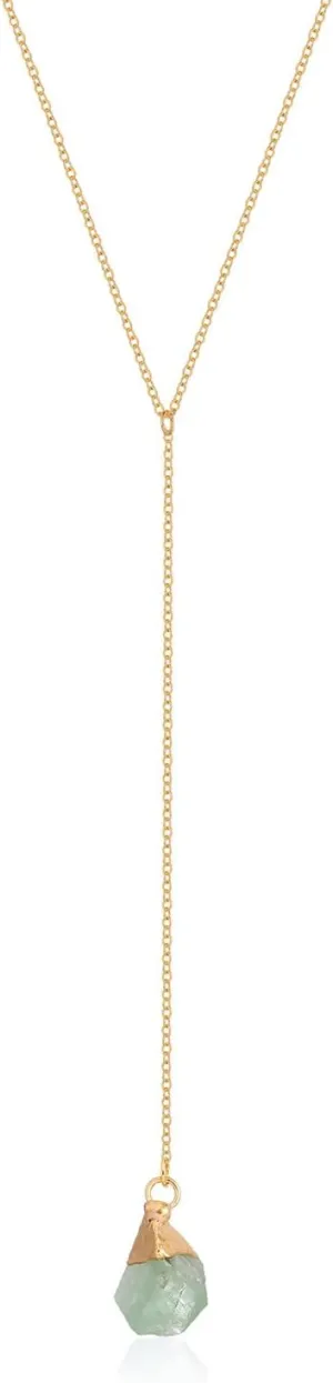 S.J JEWELRY Womens Handmade CZ Simple Delicate 14K Gold Plated/Rose Gold Plated/Silver Plated Lariat Simple Baton Adjustable Y Necklace