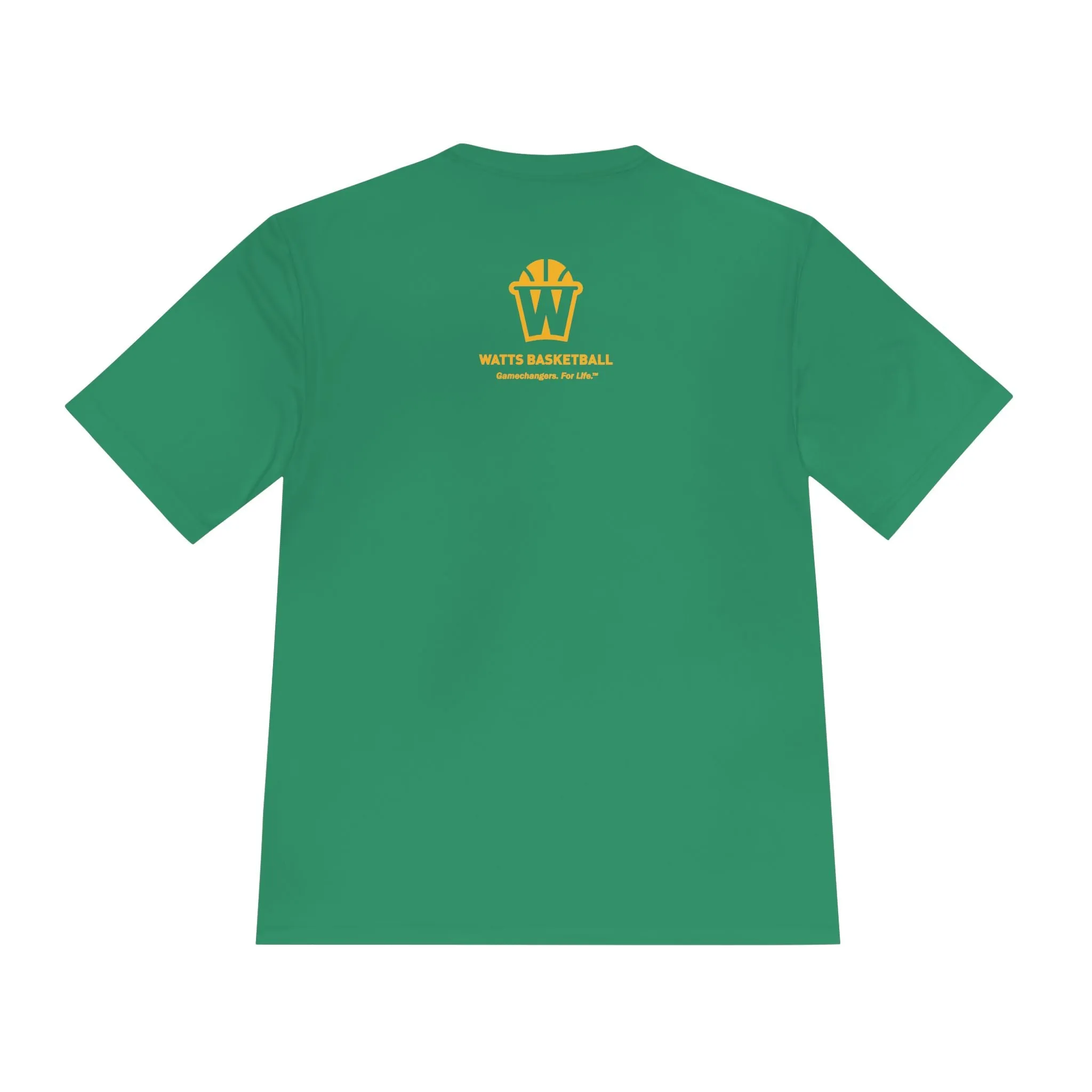 Slick Watts Tshirt ( White, Silver and  Kelly Green)
