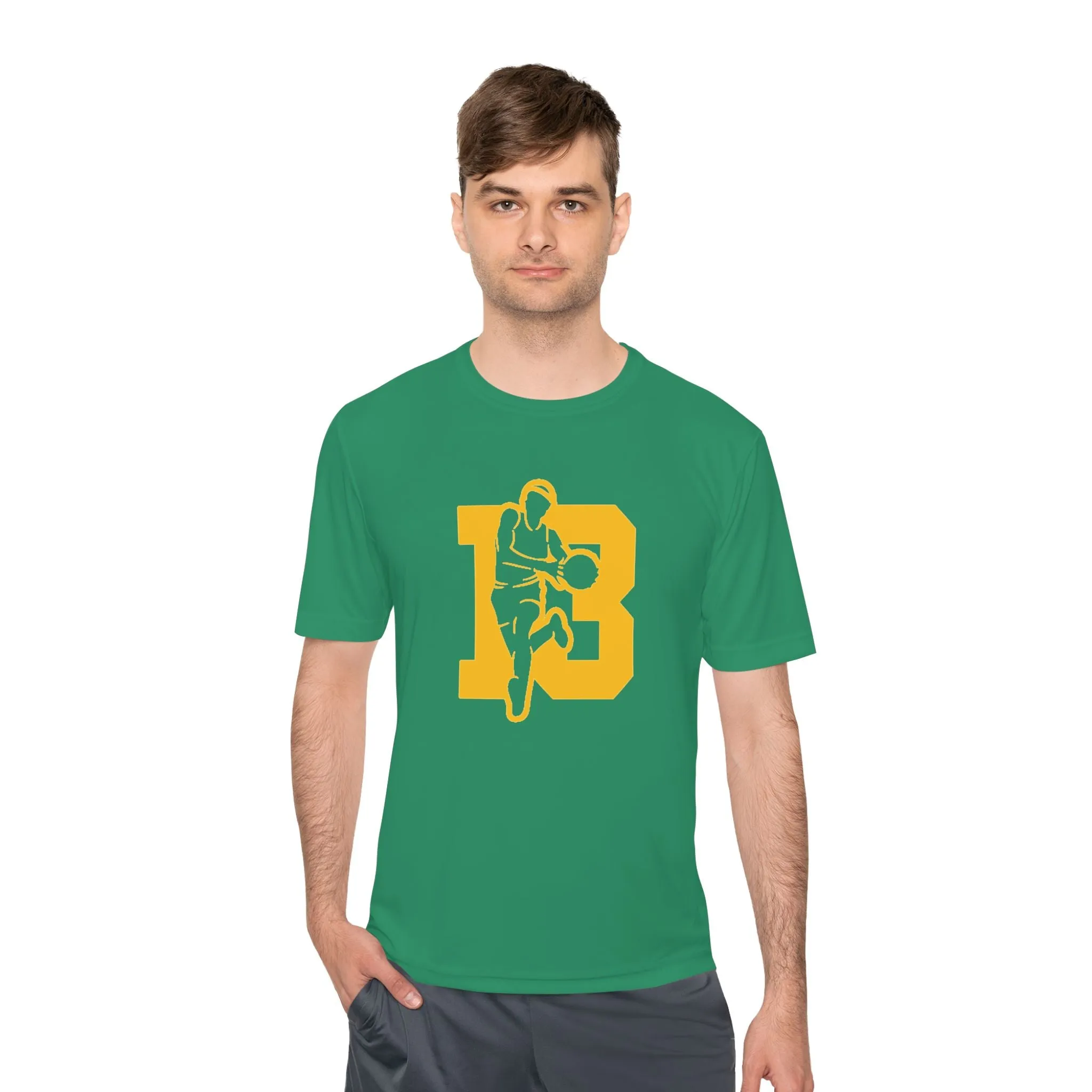 Slick Watts Tshirt ( White, Silver and  Kelly Green)