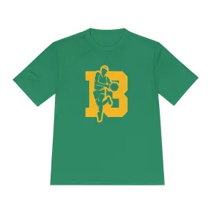 Slick Watts Tshirt ( White, Silver and  Kelly Green)