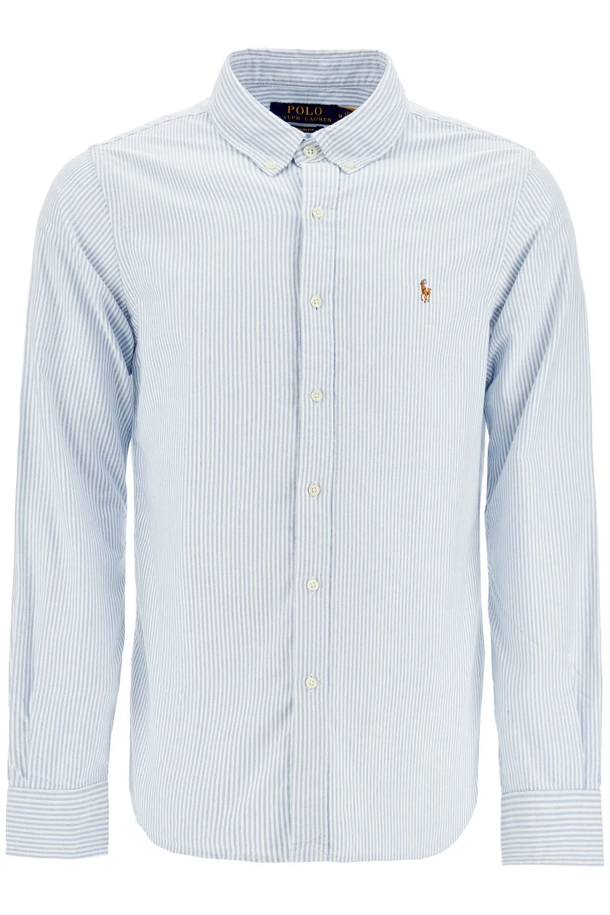 Slim Fit Striped Oxford Shirt