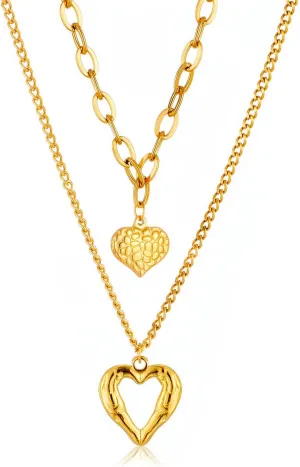 SOCICO 18K Gold Heart Pendant Necklaces for Women Cross Faith Pendant Necklaces Sun Necklace Cute Boho Tiny Evil Eye Lucky Protection Jewelry Gift Christmas Gifts Birthday Gifts for Women Jewelry