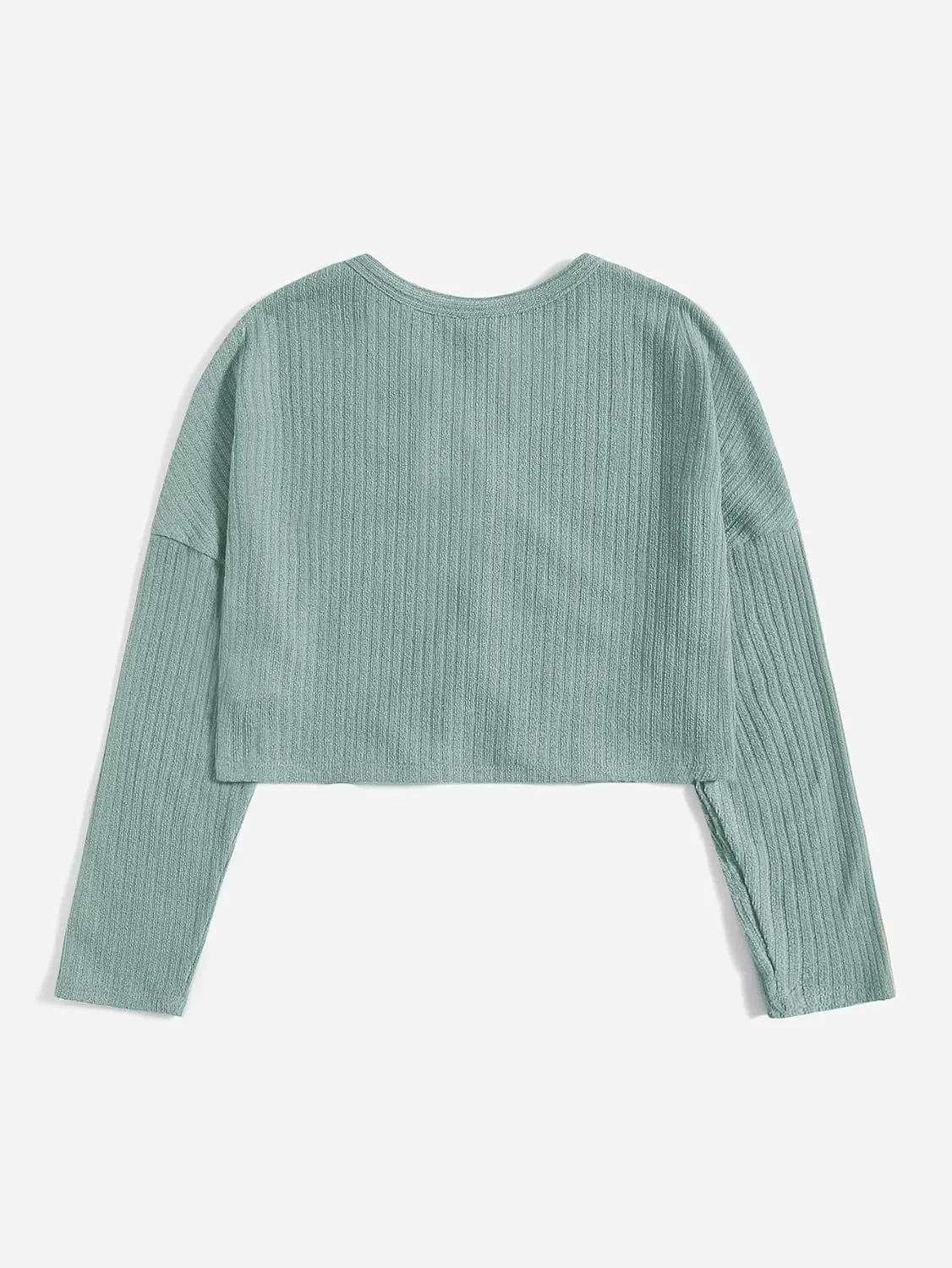 SOLY HUX Girl's Casual Cardigan Open Front Long Sleeve Top Cute Jacket Outwear for Girls Cardigan T Shirts