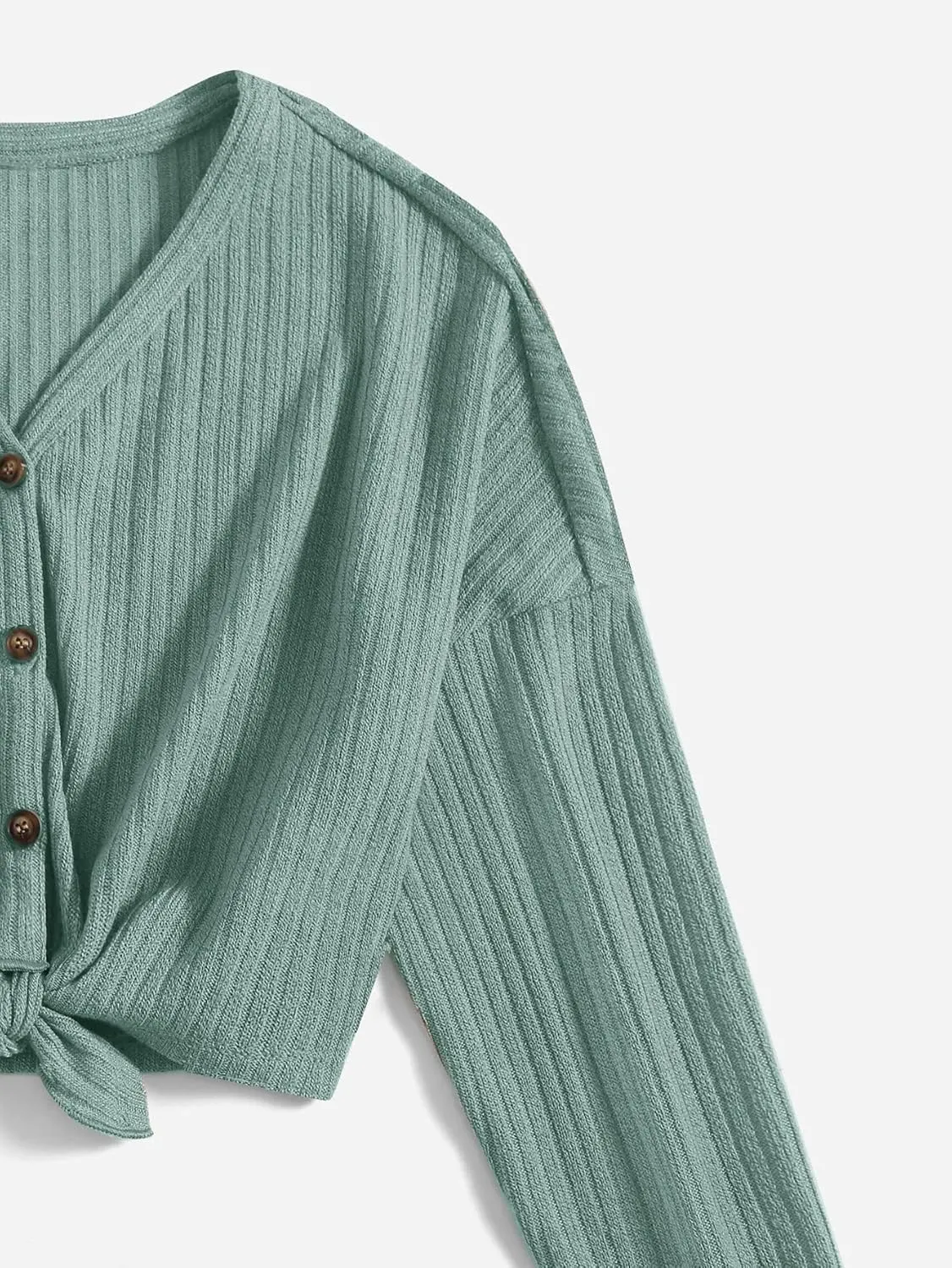 SOLY HUX Girl's Casual Cardigan Open Front Long Sleeve Top Cute Jacket Outwear for Girls Cardigan T Shirts