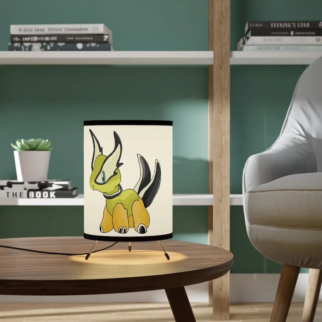 Spore Tripod Lamp with High-Res Printed Shade, US/CA plug