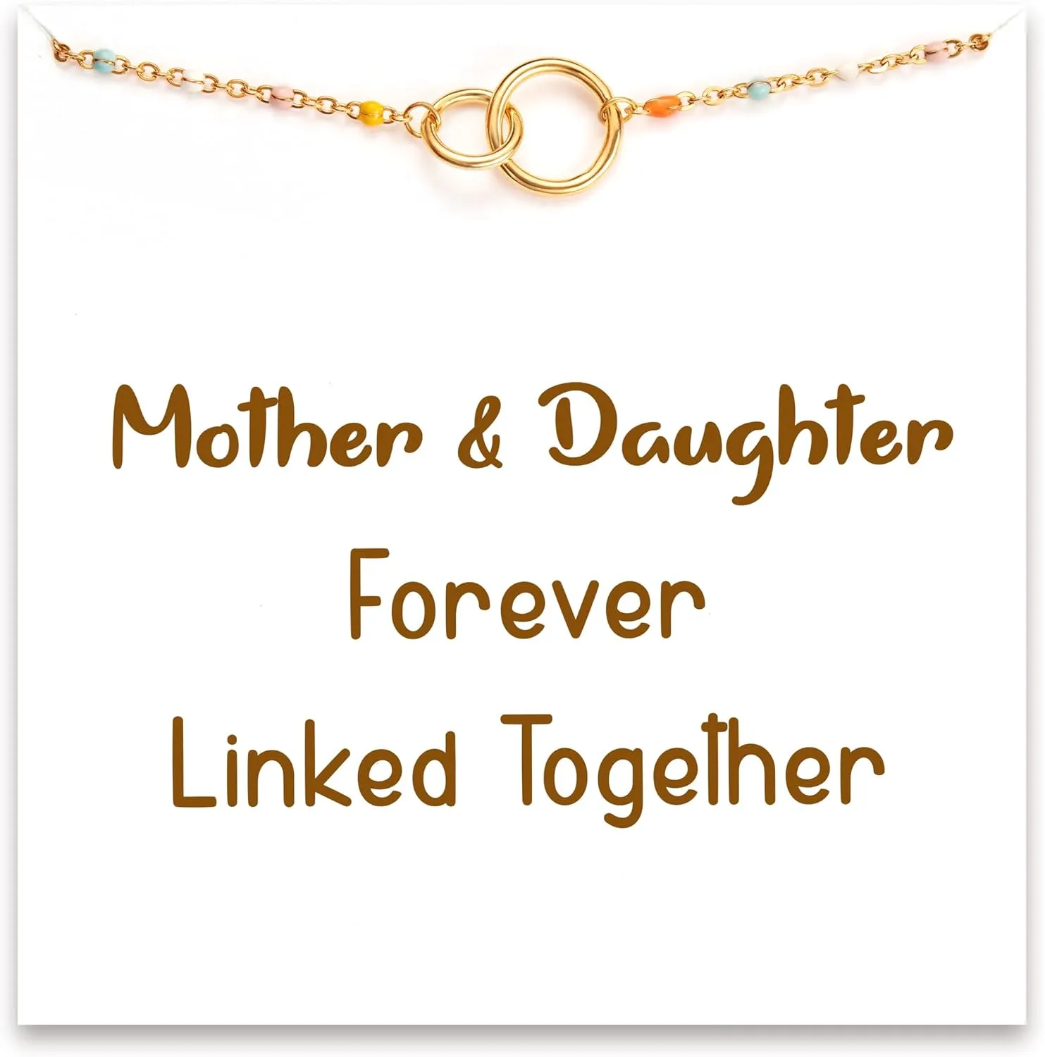 STORYJEWELLERY Mother Daughter Bracelets, Mom Bracelet, Daughter Bracelets from Mom, Gifts for Daughters, Mothers Birthday Gifts