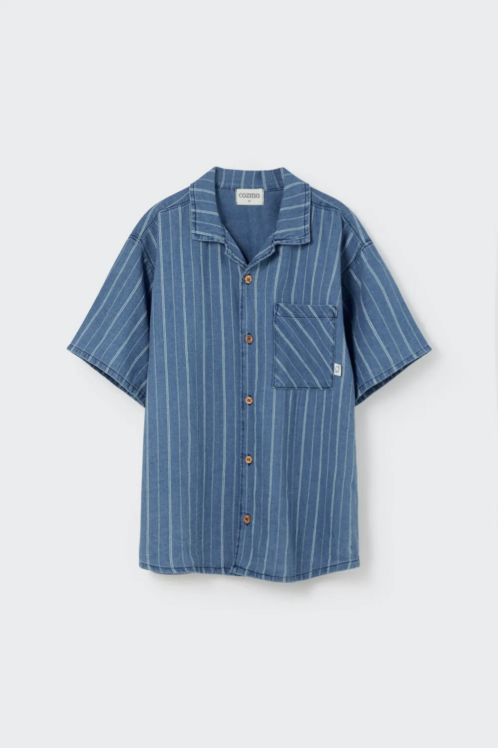 STRIPED DENIM SHIRT - ABEL