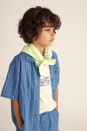 STRIPED DENIM SHIRT - ABEL