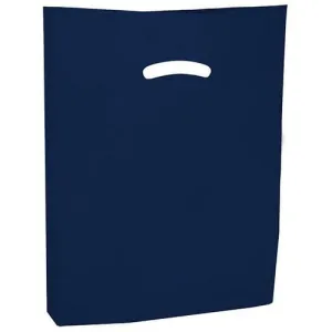 Super Gloss Die Cut Handle Bags. - 20 x 20 x 5 - (Navy)