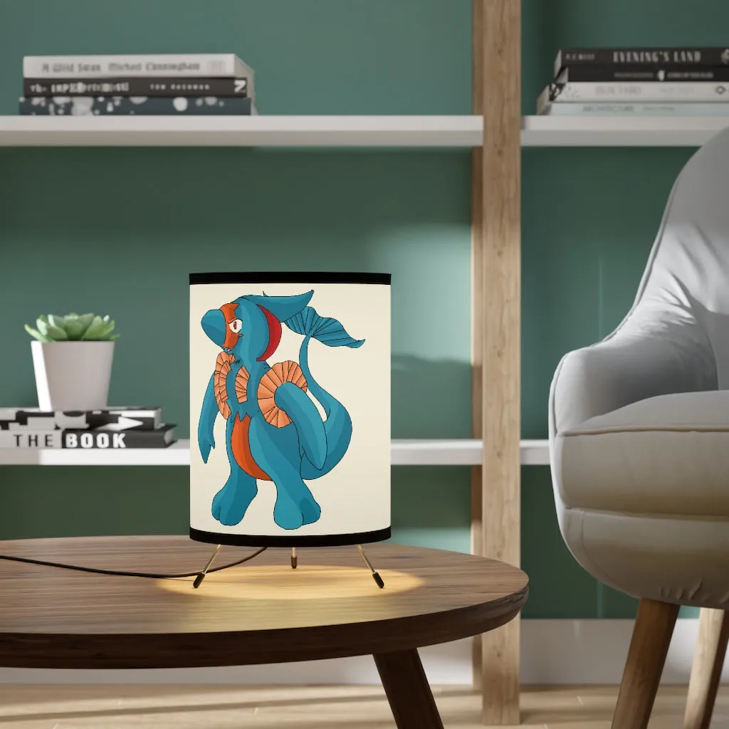 Swark Tripod Lamp with High-Res Printed Shade, US/CA plug