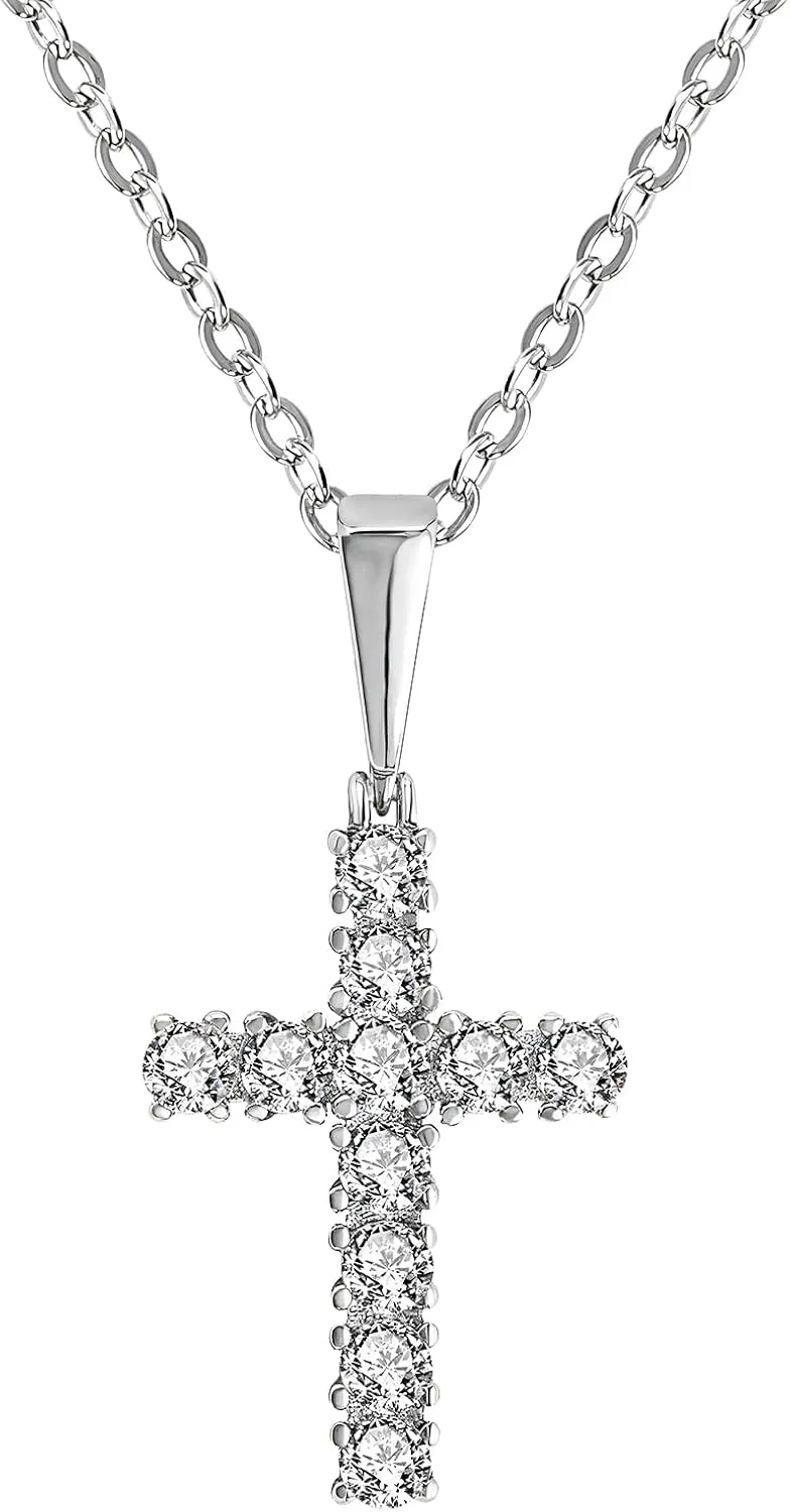 TFT S925 Pendant Necklaces For Women Cross Necklace For Women