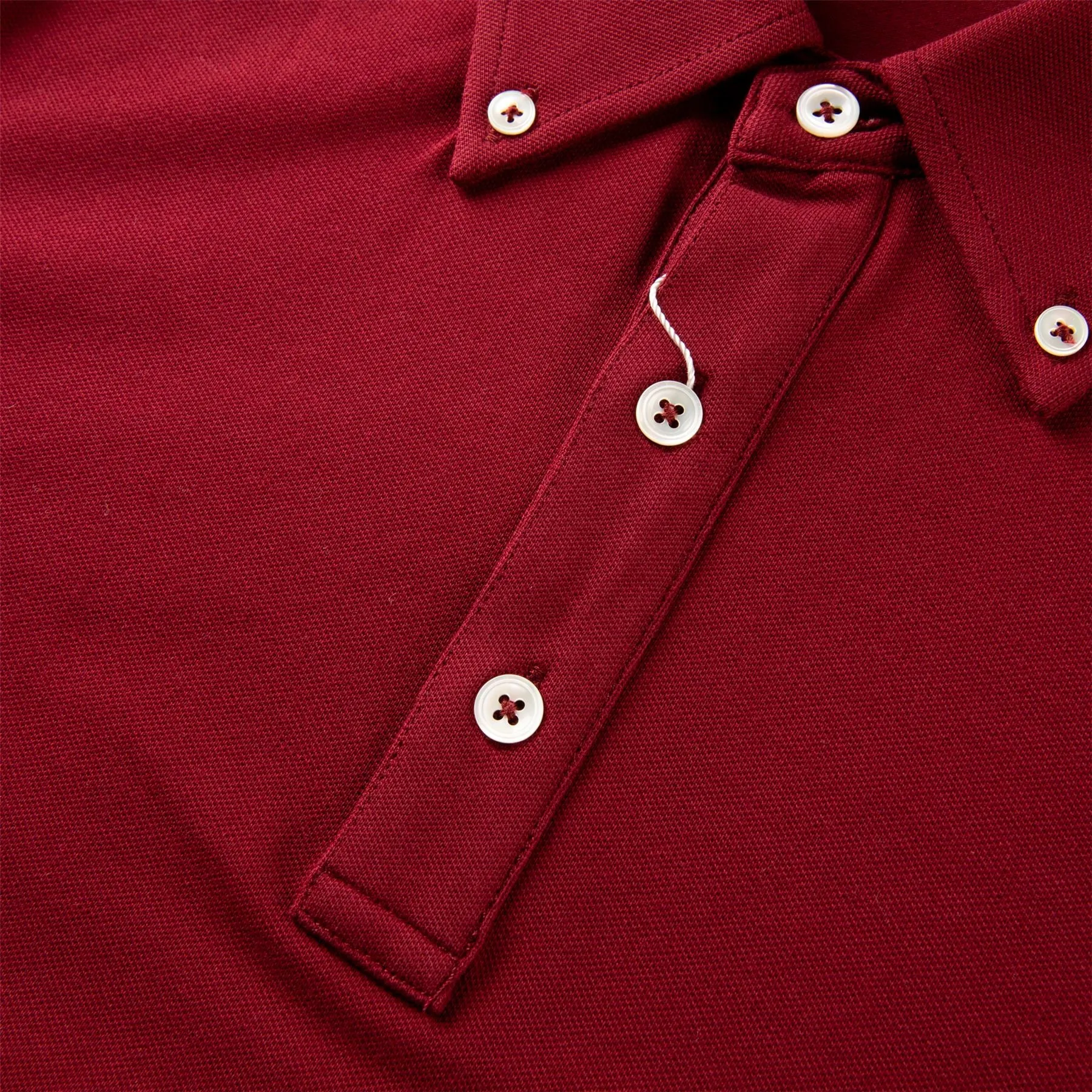 The Burton LS Knit Polo Port - AW23