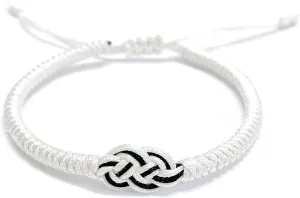 Tibetan Lucky Bracelet Handmade Amulet Knot Woven Red Black White String Rope Protection Bracelets for Women Men BFF Friendship Couples Family Birthday Mothers Day Christmas Fashion Jewelry Gifts