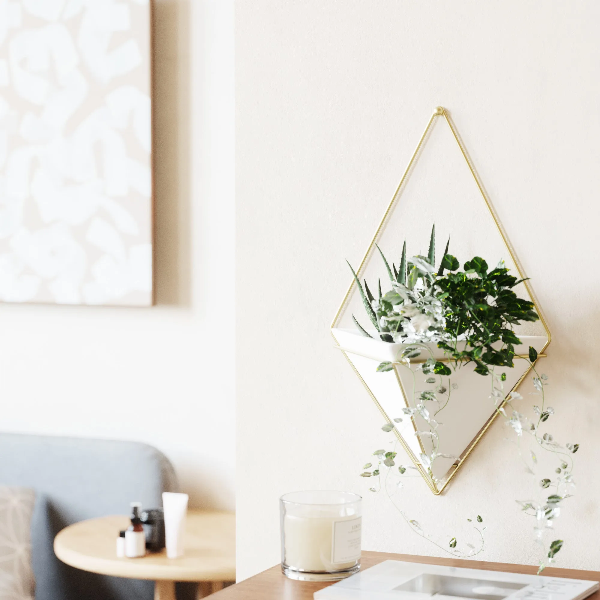 Trigg Wall Planter & Storage, Large
