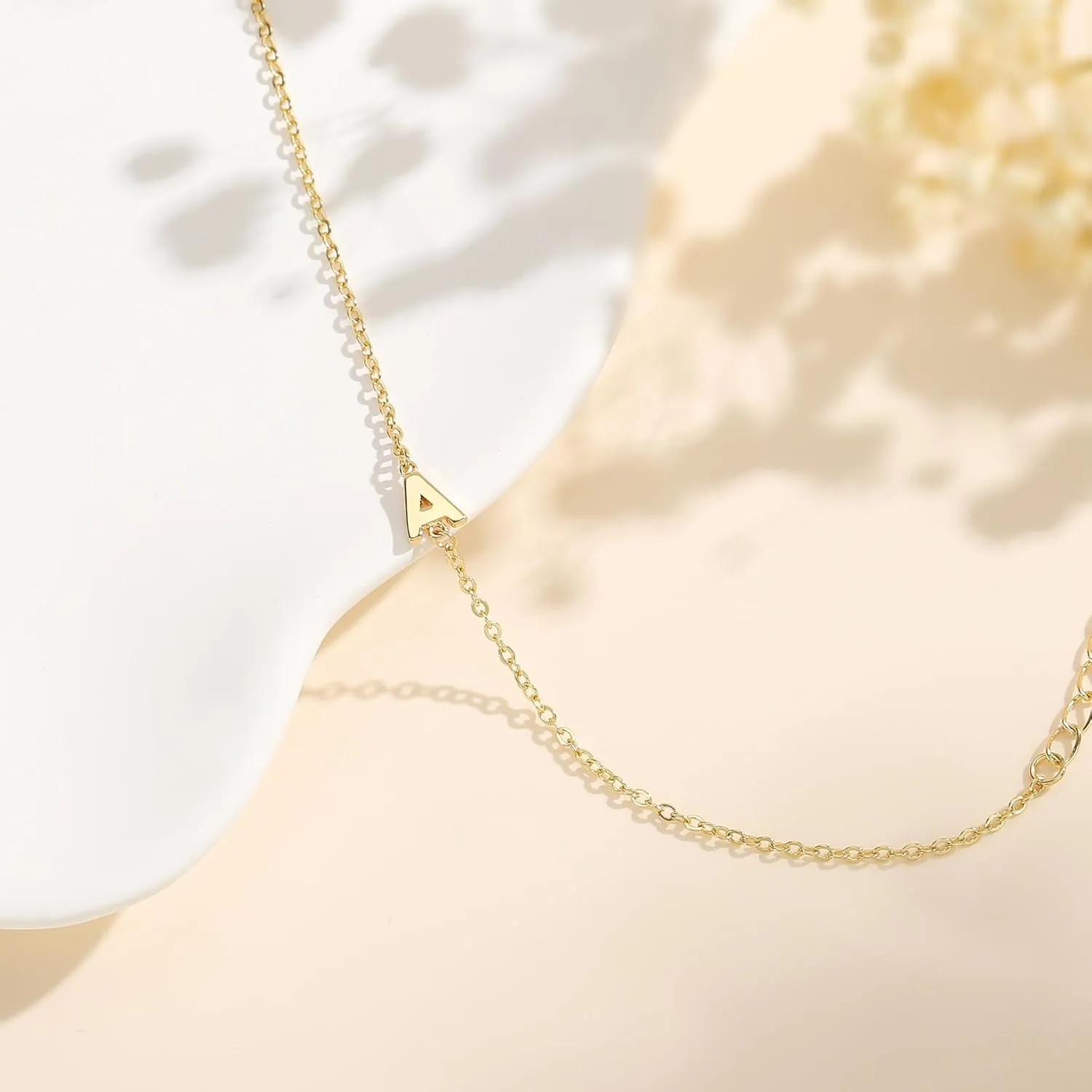 Turandoss Gold Initial Bracelets for Girls Women Jewelry Gifts - 18k Gold/Silver Plated Letter Initial Bracelet Dainty Gold Bracelets for Women Initial Bracelets for Teen Girls Gifts Trendy Stuff