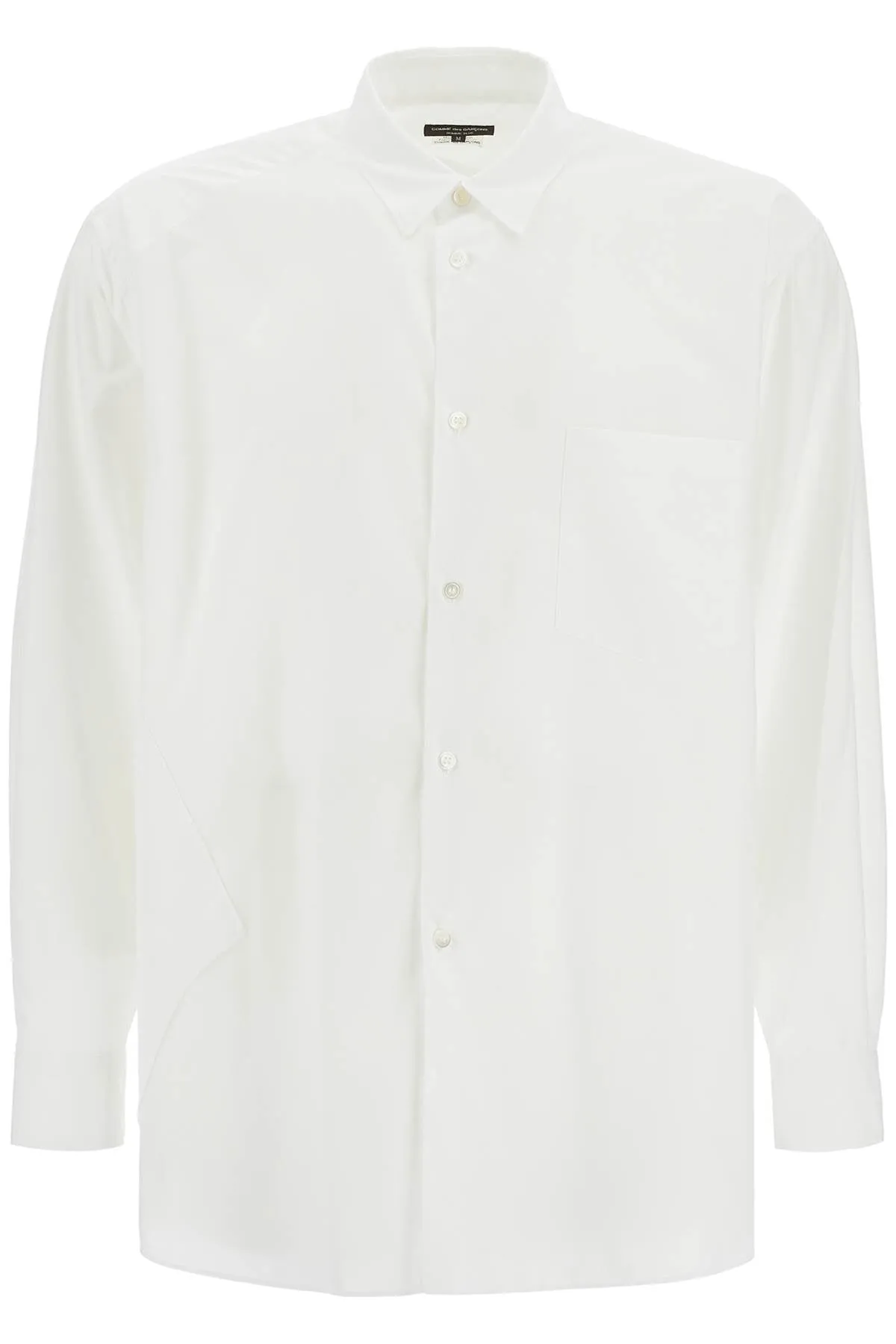 twisted effect shirt PN B024 WHITE