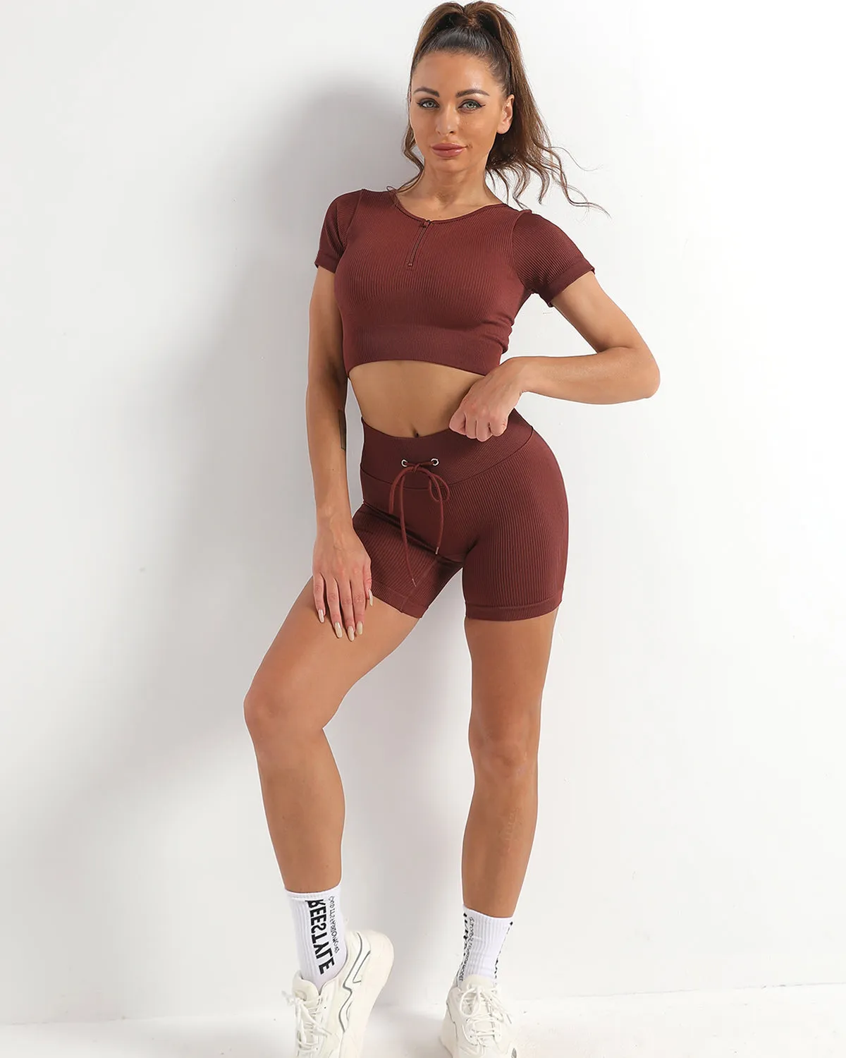 Wella Ribbed Seamless Shorts