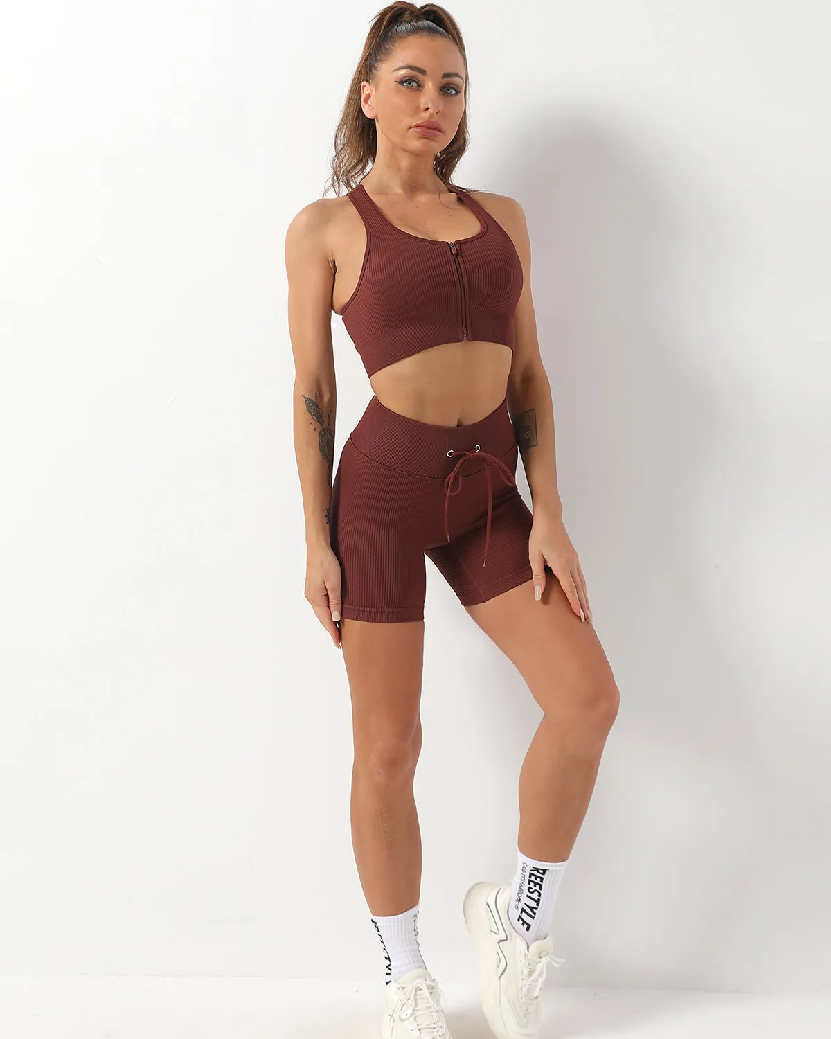 Wella Ribbed Seamless Shorts