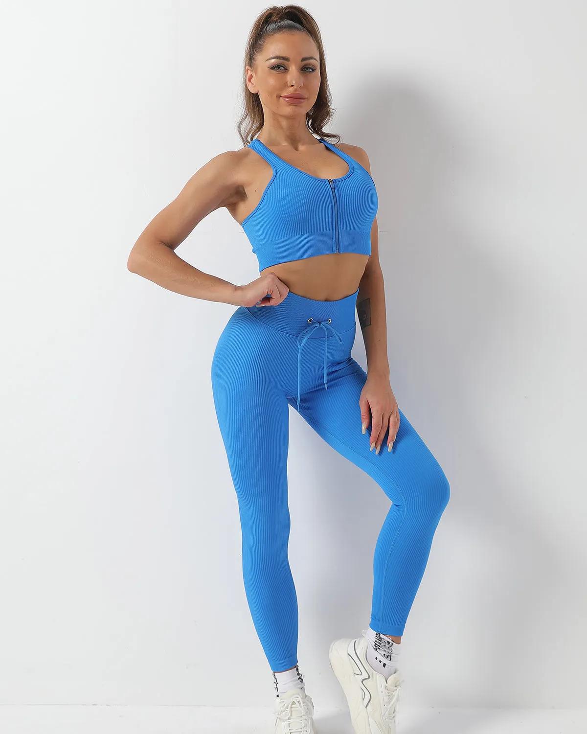 Wella Seamless Leggings - Blue