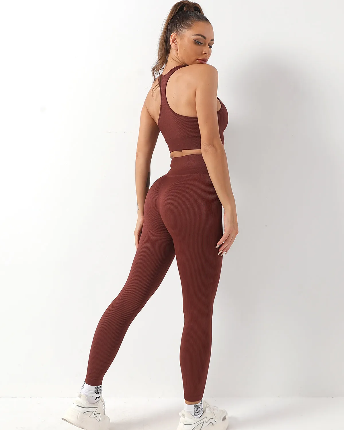 Wella Seamless Leggings - Coffee