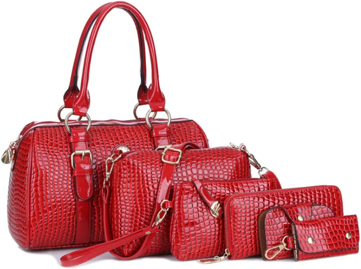 Women Handbag Top Handle Shoulder Bag Tote Satchel Purse Work Bag Card Bag