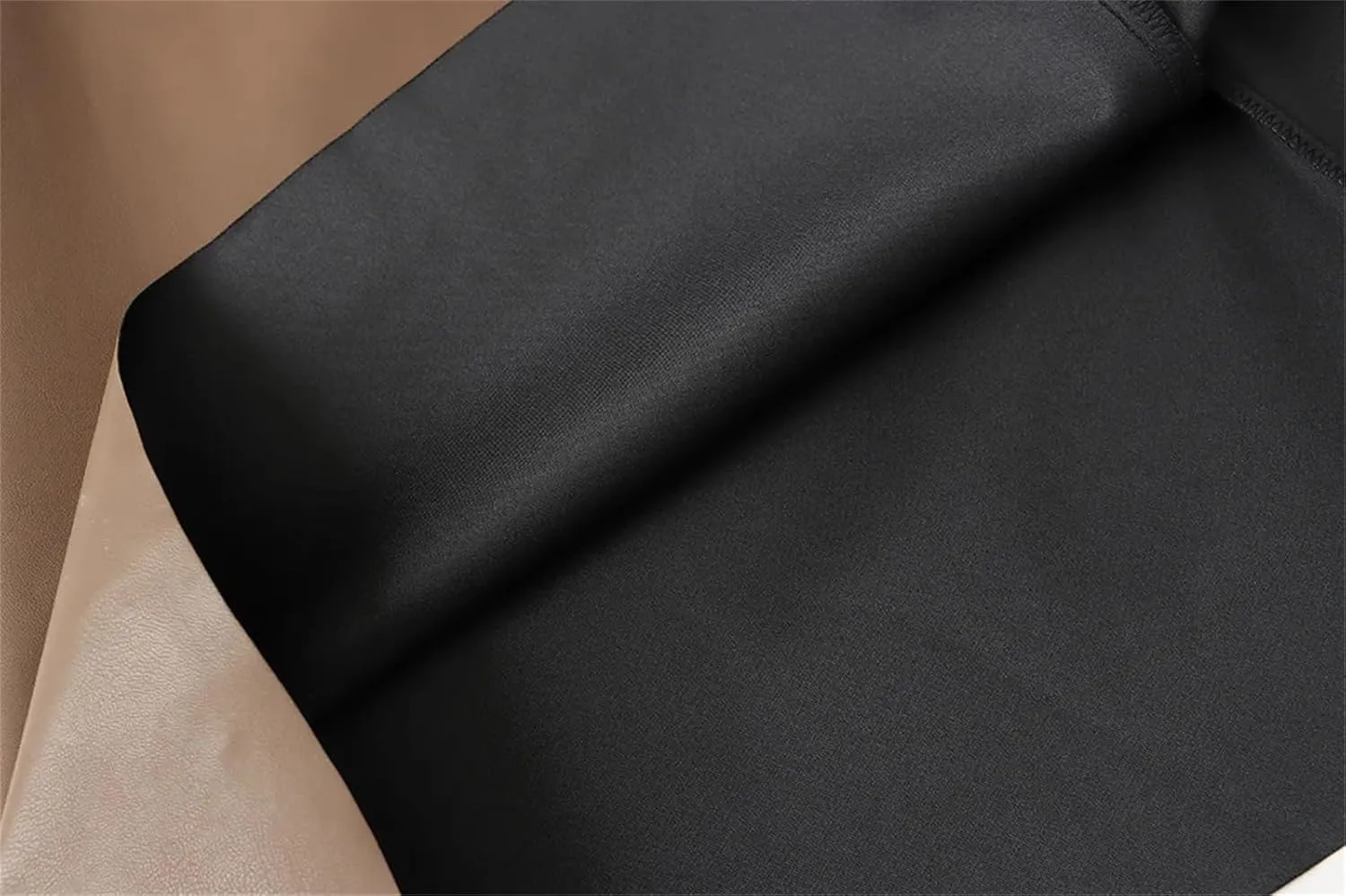 Womens PU Faux Leather Midi Skirt Retro High Waist A Line Pleated Skater Skirt