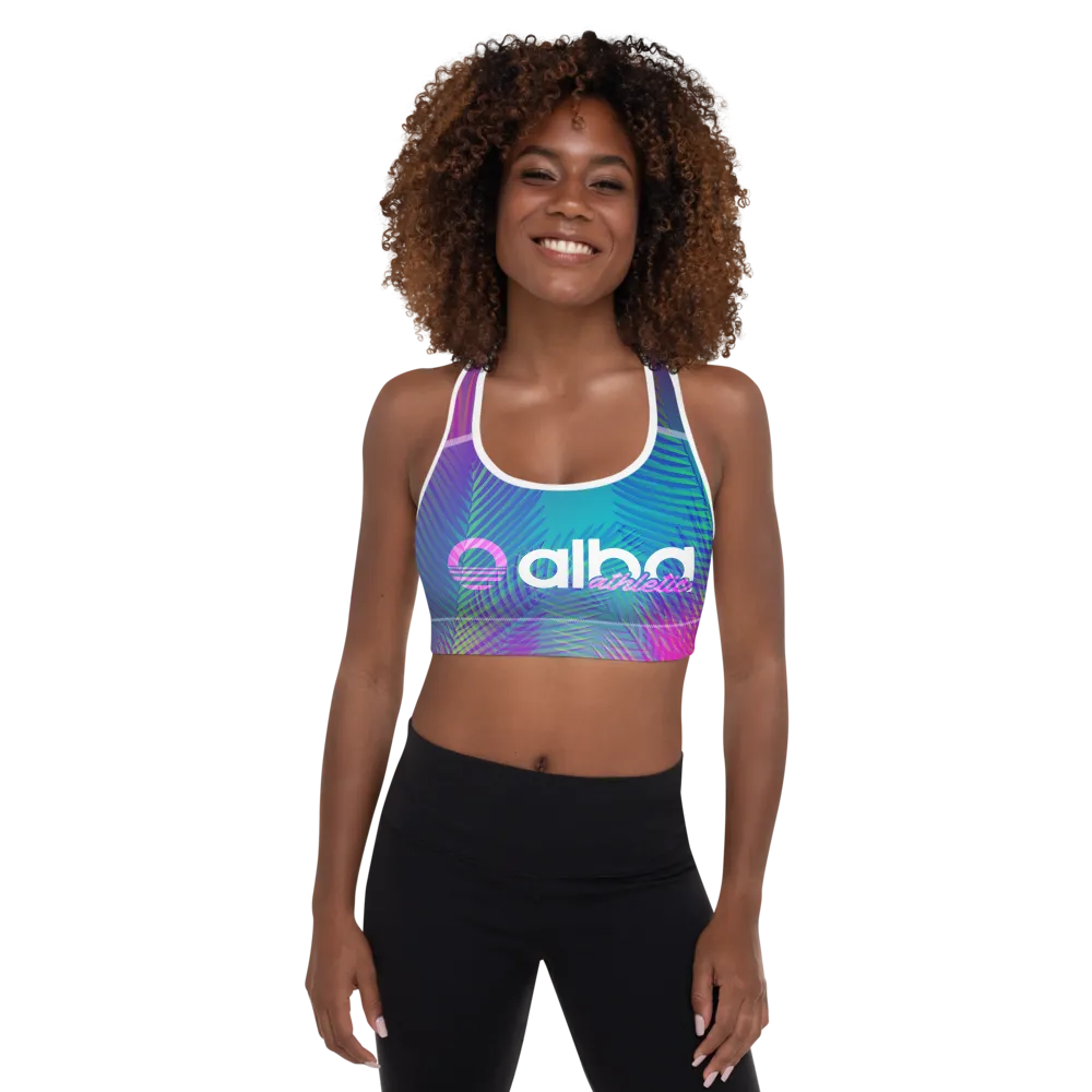 Women's Sports Bra - Palms
