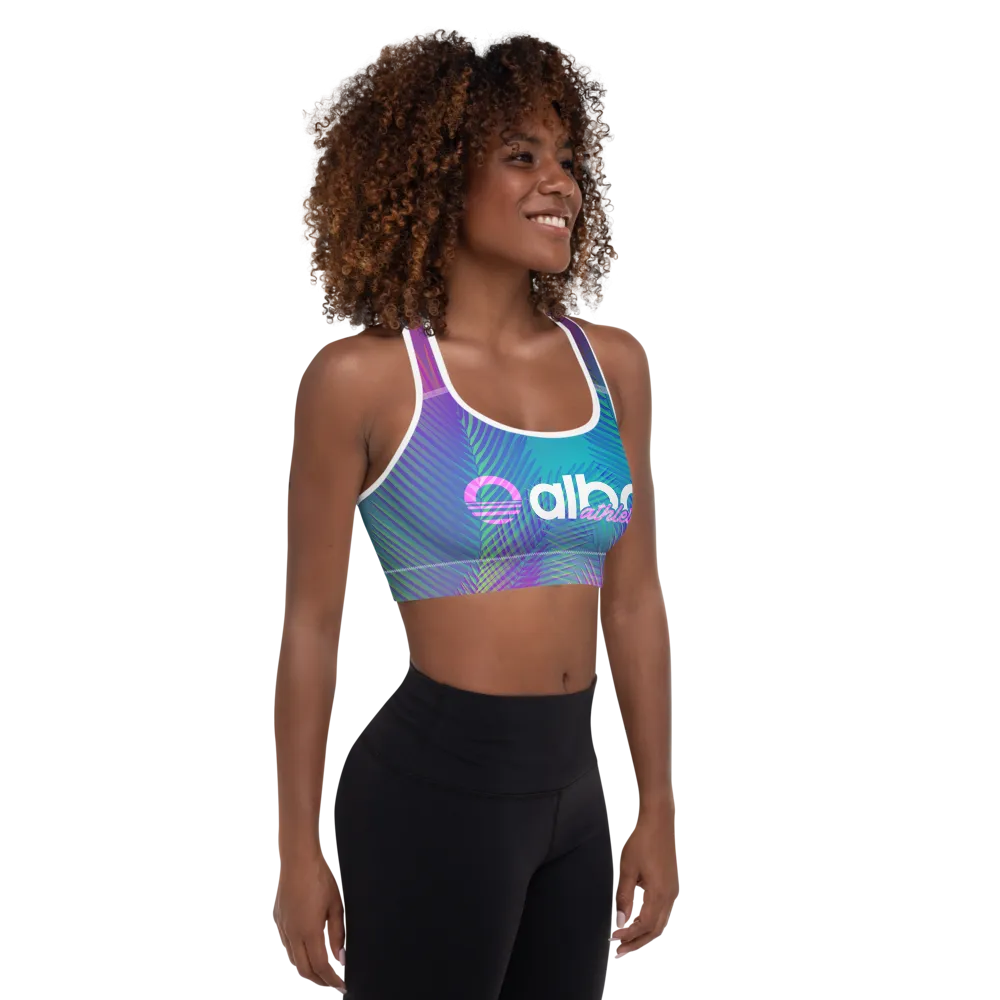 Women's Sports Bra - Palms
