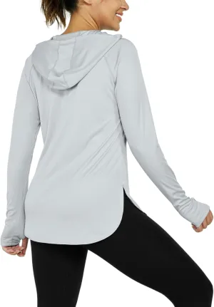 Women's Sun Protection Shirt UPF 50  Long Sleeve Hoodie UV SPF T-Shirts Rash Guard Hiking Quick Dry Lightweight