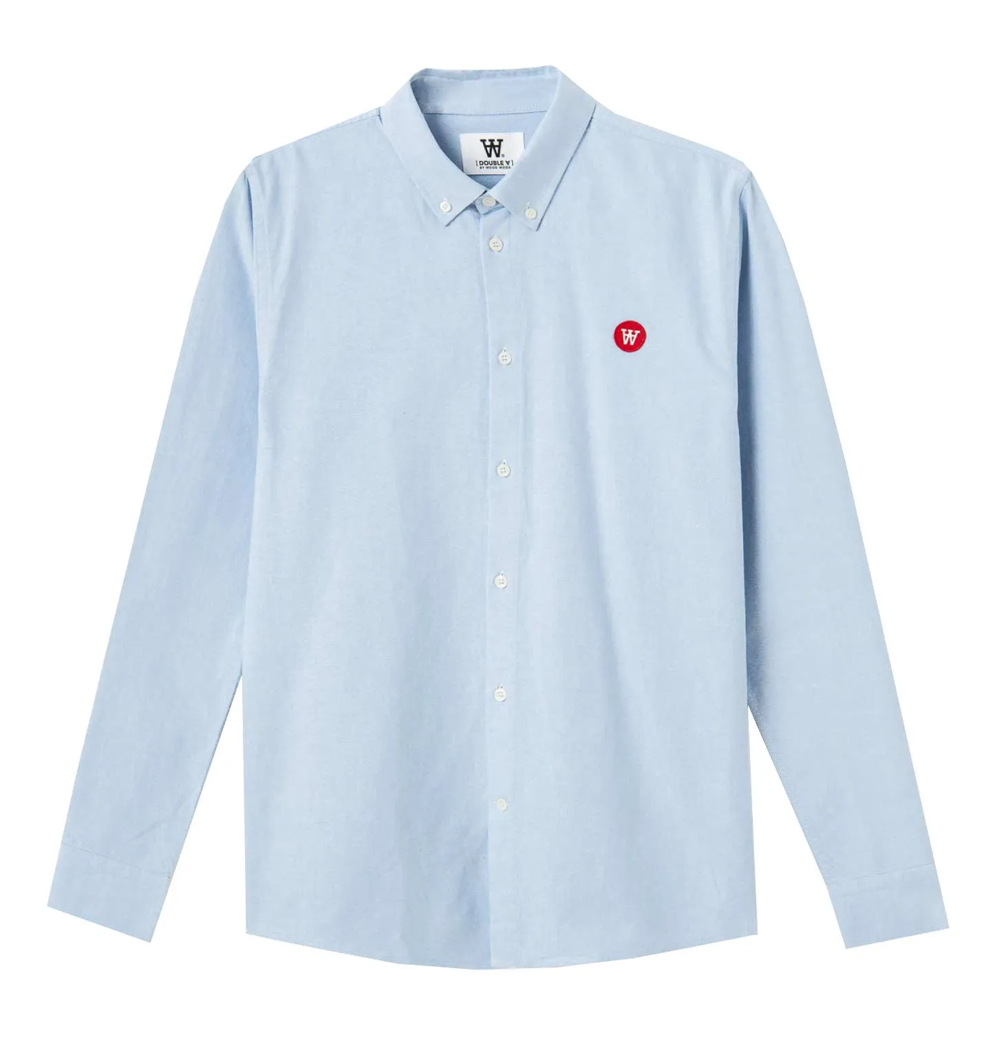 Wood Wood "Double A" Ted Shirt – Light Blue