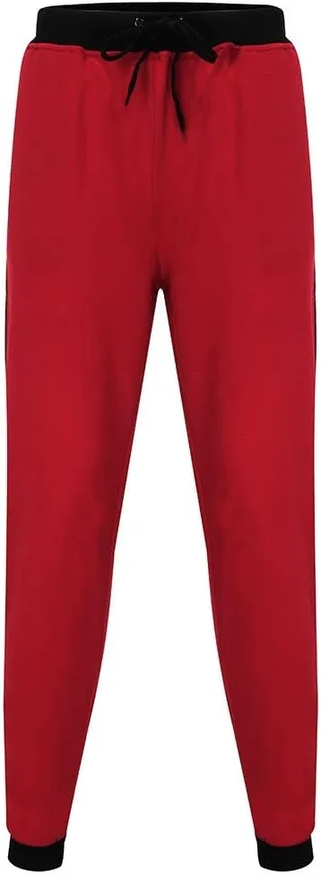 WUAI-Men Fashion Jogger Athletic Pants - Classic Gym Sport Pants Bodybuilding Workout Running Slim Fit Sweatpants