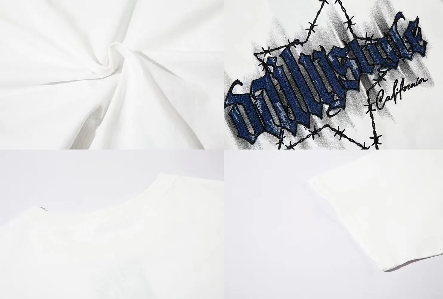 Y2K Shirts Oversized Tshirt for Men Graphic Tee Streetwear Thick Cotton Top